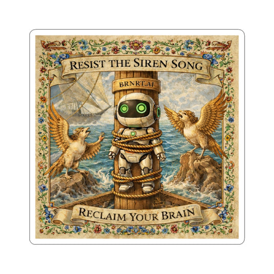 Resist The Sirens Sticker